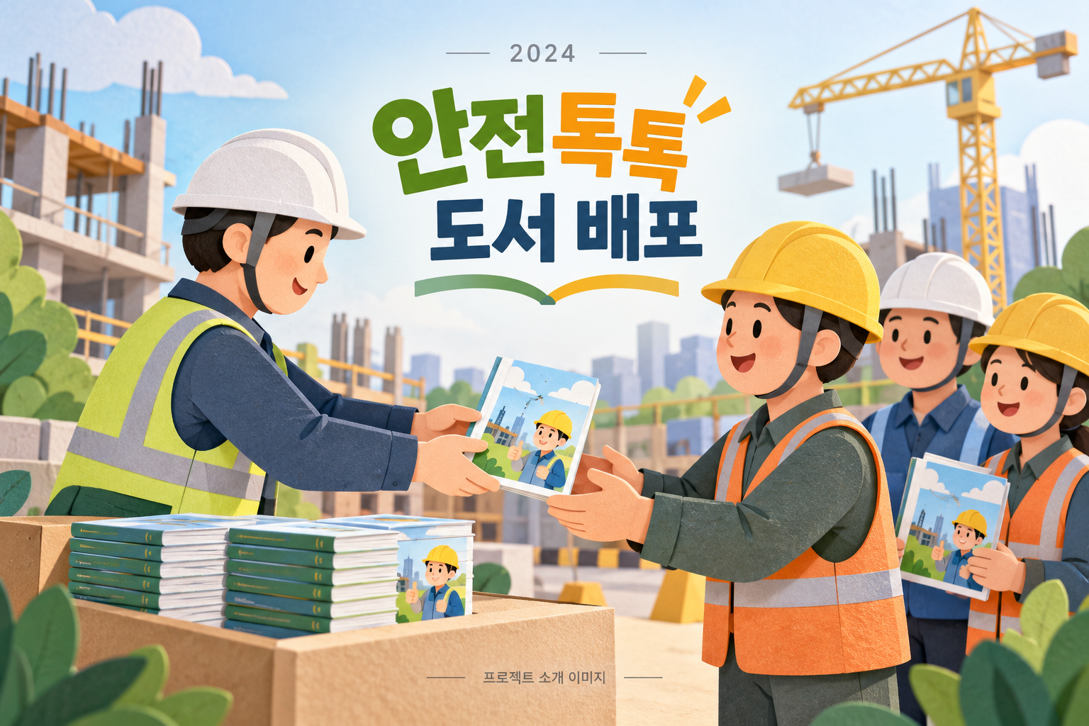 안전톡톡 도서 배포 용역 1