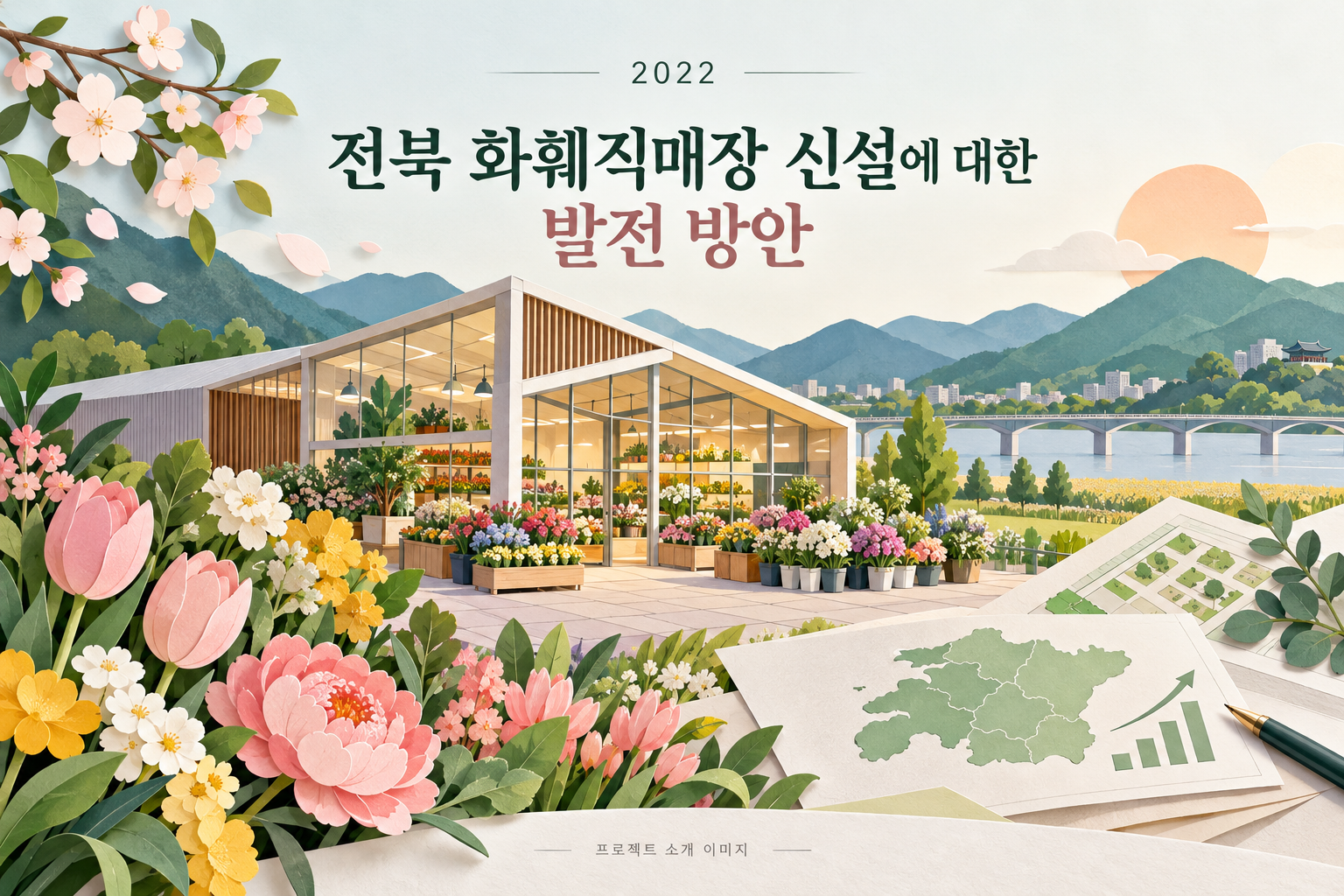 조사연구용역-전북 화훼직매장 신설에 대한 발전 방안 1
