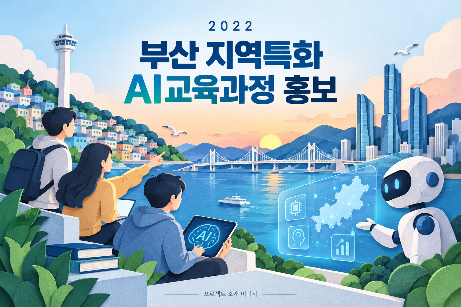 부산 지역특화 AI교육과정 홍보 1