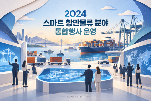 2024 스마트 항만물류 분야 통합행사 운영 용역