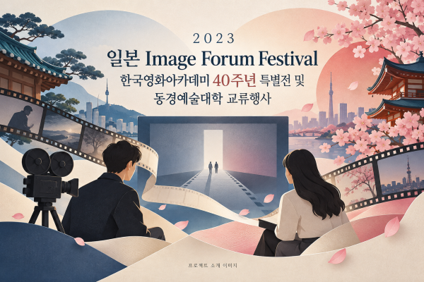 2023년 일본 Image Forum Festival 한국영화아카데미 40주년 특별전 및 동경예술대학 교류행사