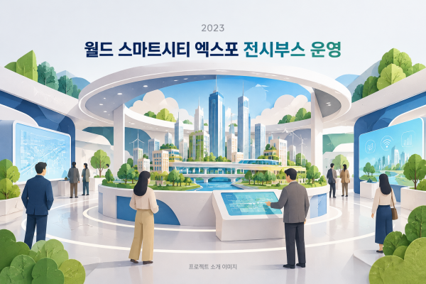 월드 스마트시티 엑스포 전시부스 운영