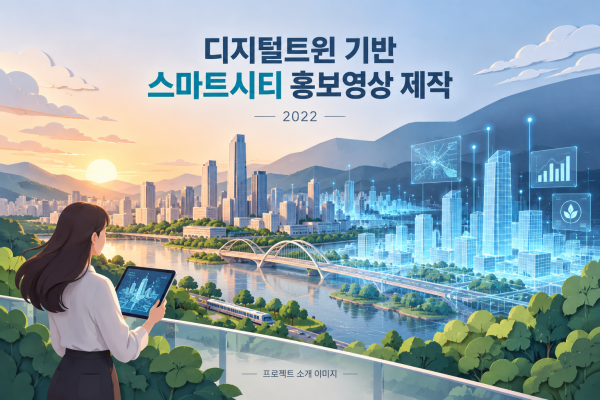 디지털트윈 기반 스마트시티 홍보영상 제작 용역