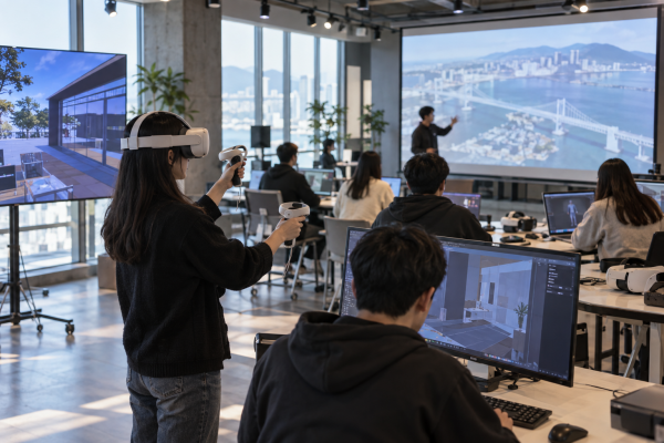부산 VR/AR제작거점센터 VRAR 전문인력 양성 교육 운영